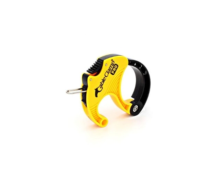 Abraçadeira De Cabo Reutilizável Média Autoajustável E Autotravante Com Conexão E Liberação Rápidas Cableclamp (até 4,5 Cm De Abertura)