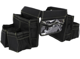 Cinto De Ferramentas Limpeza Zjchao Com Bolsos, Cinto De Cintura Ajustável Para Materiais Limpeza, Tecido Oxford