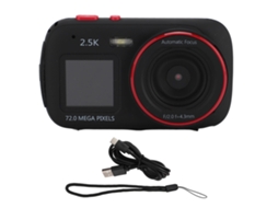 Câmera Digital De Tela Dupla 72mp 2.5k Autofoco Reprodução Mp3 Zoom 16x Lanterna Integrada Para Estudantes Vlogging