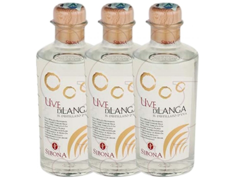 Aguardente SIBONA Grappa Sibona Uvedilanga (0.5 L - 3 unidades)