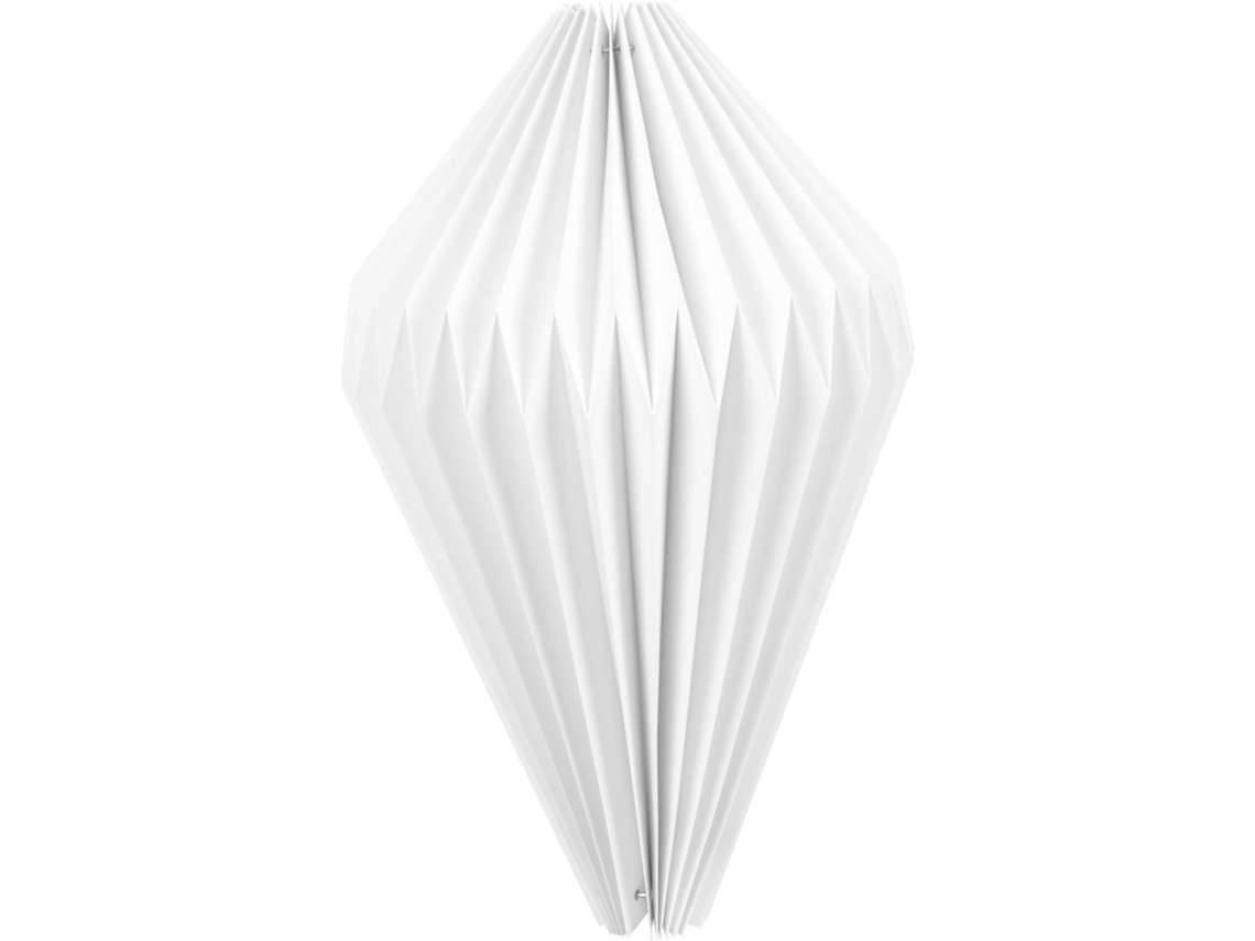 Abajur Geométrico, Design Simples E Prático, Estilo Nórdico, Papel Branco