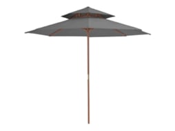 Guarda sol VIDAXL Anthracite (270 cm)