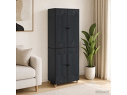 Vidaxl Conjunto De Gabinete 2 Pcs 66 X 34,5 X 90 Cm