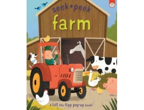 Livro Seek Peek Farm De Anton Poitier (inglês)