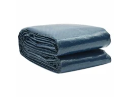 Vidaxl Película P/ Piscina Pe Solar Flutuante 488x244 Cm Preto E Azul