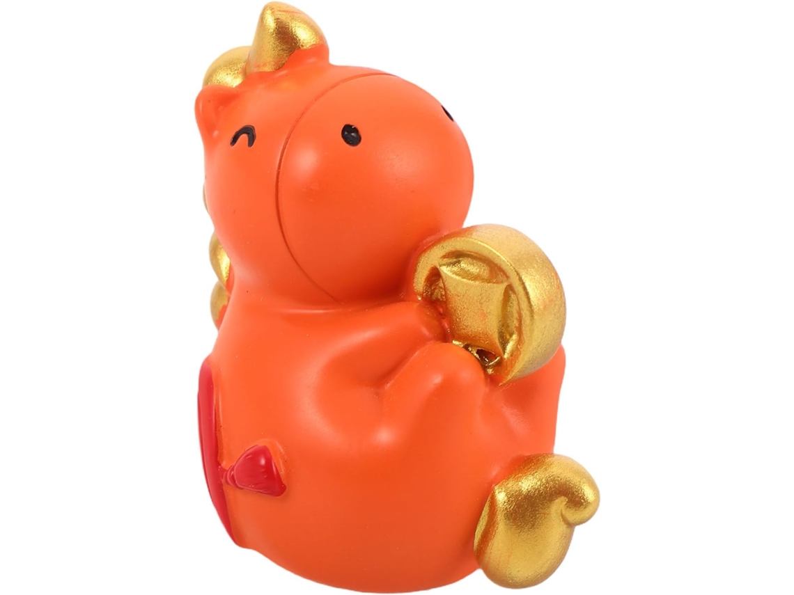 Estatueta Resina Cavalo 9 Decoração Chinês Enfeite Símbolo Sorte Prosperidade Presente Tradicional Zodíaco Ano GOKOCO