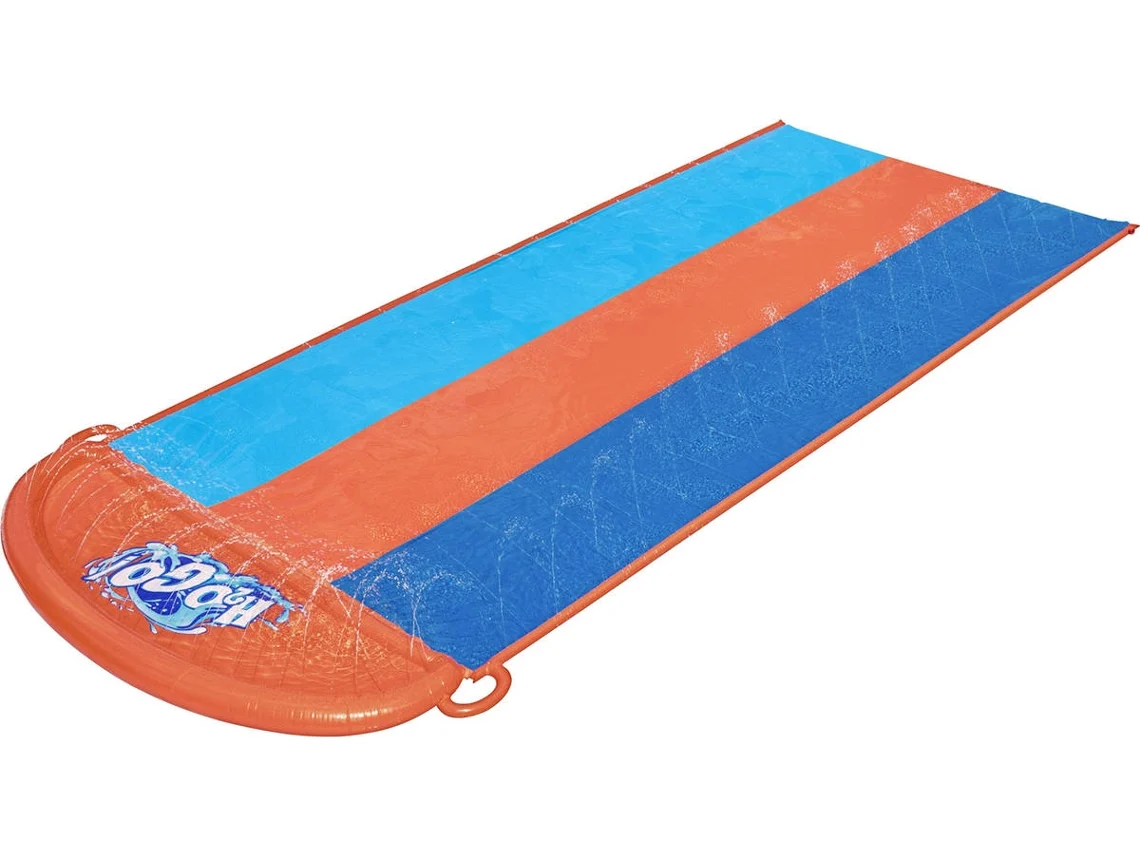 Pista deslizante de pista tripla BESTWAY 488x207 cm mais de 3 anos