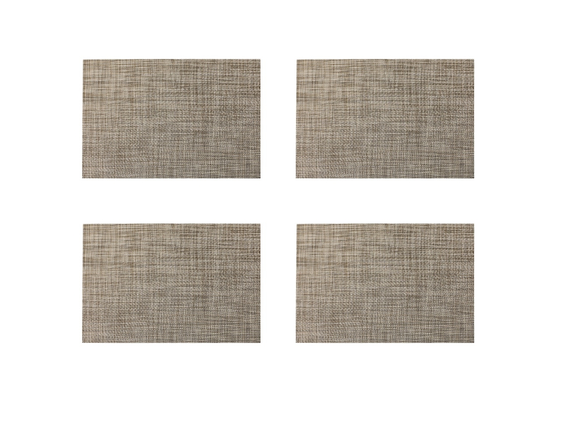 Elysve Individual De Mesa Isolado Marrom Material De Alta Qualidade
