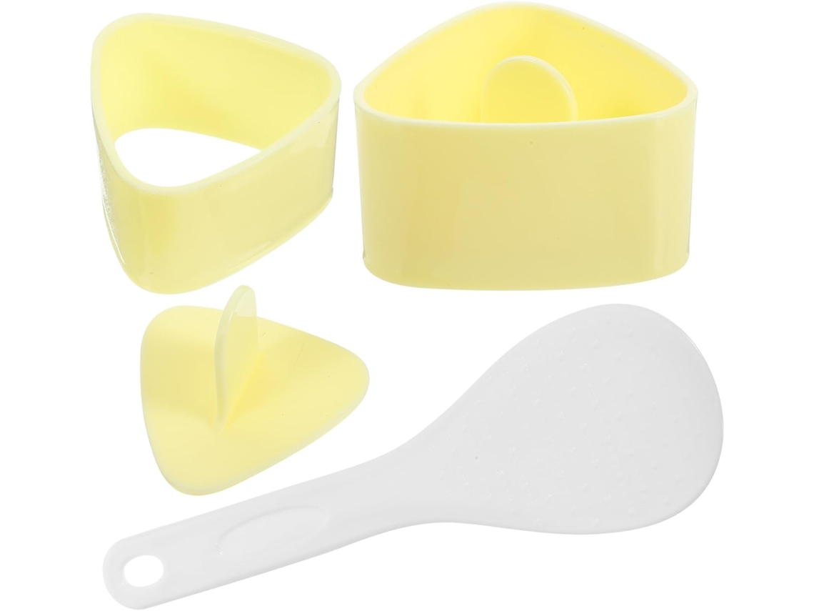 Molde Triangular Para Bolinhos De Arroz, 1 Conjunto Em Pp