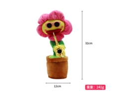 Brinquedos de Dança Infantis Girassol Rosa vermelho Canções para Aprender Inglês + Gravação para Prática de Conversação CHENNNLS (120 Músicas)