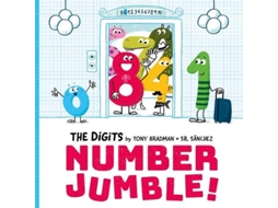 Livro Digits Number Jumble de Bradman e Tony (Inglês)