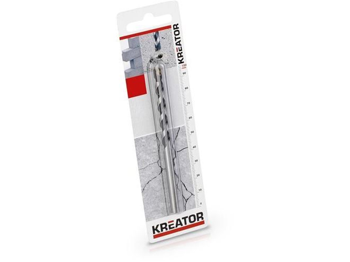 Broca para concreto para furadeira 14 x 200 mm - KREATOR - KRT 010416