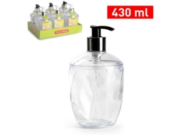 Dosificador jabon luxe transparente