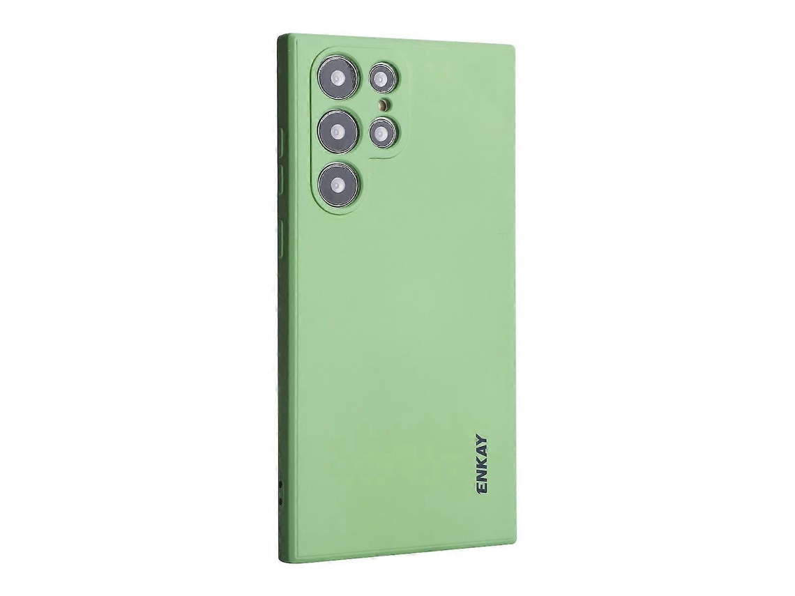 Capa De Celular Enkay Hat-prince Em Silicone Líquido Macio E Resistente A Impactos Para Samsung Galaxy S23 Ultra 5g
