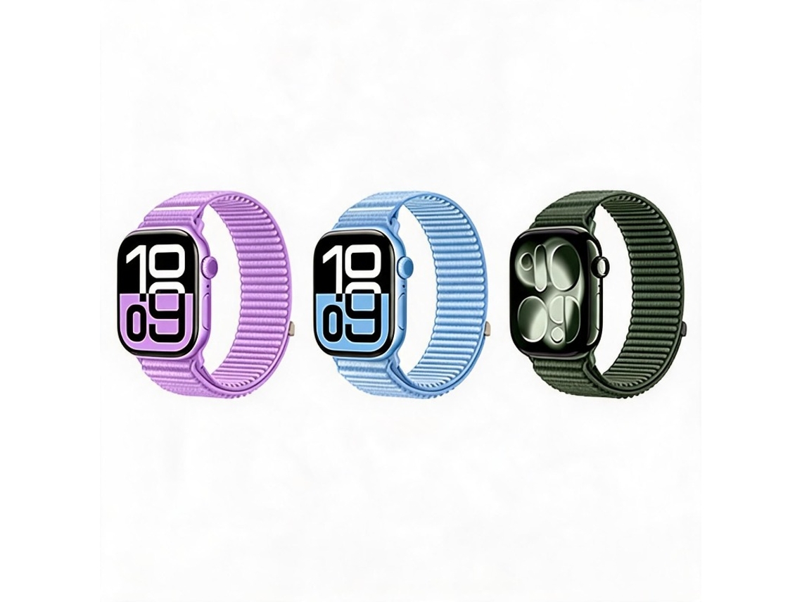 3 Pcs Bracelete Para Apple Watch 42/44/45/46/49mm Cuich