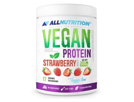 Allnutrition Vegan Protein Strawberry 500g