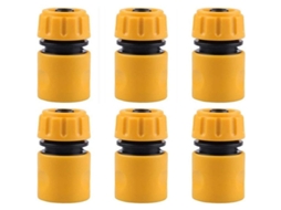 Conector Rápido Para Mangueira 1/2" (16mm) 6 Peças Compatível Com Hozelock