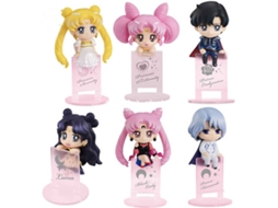 Figuras EASTVAPS Sailer Moon Mug (6 Peças)