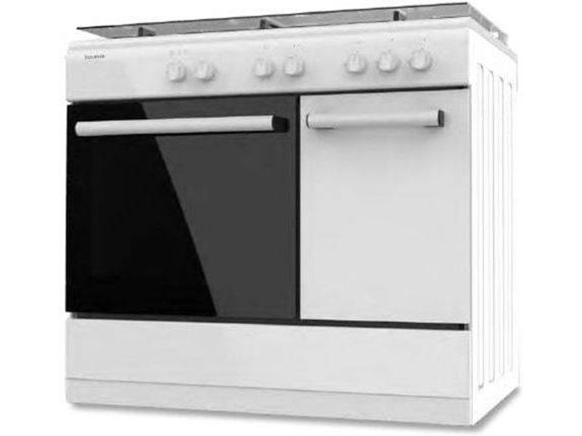 Fogão TAURUS CIG5FWHMG (Outlet Grade B - 55 L - Gás Butano - Branco)