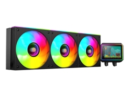 Sistema De Refrigeracion Liquida Mars Gaming Mlvisionii360 Negro 3x120mm Argb Tpd 600w Pantalla Lcd