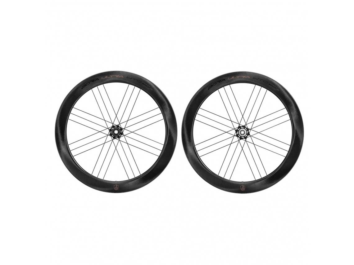 Conjunto de Rodas com Tubo de Disco CAMPAGNOLO Bora Ultra Wto 60 2Wf Dcs N3W