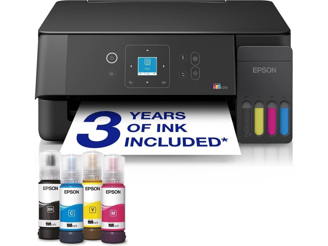 Impressora EPSON ECOTANK ET-2920 (Multifunções - Jato de Tinta - Wi-Fi)