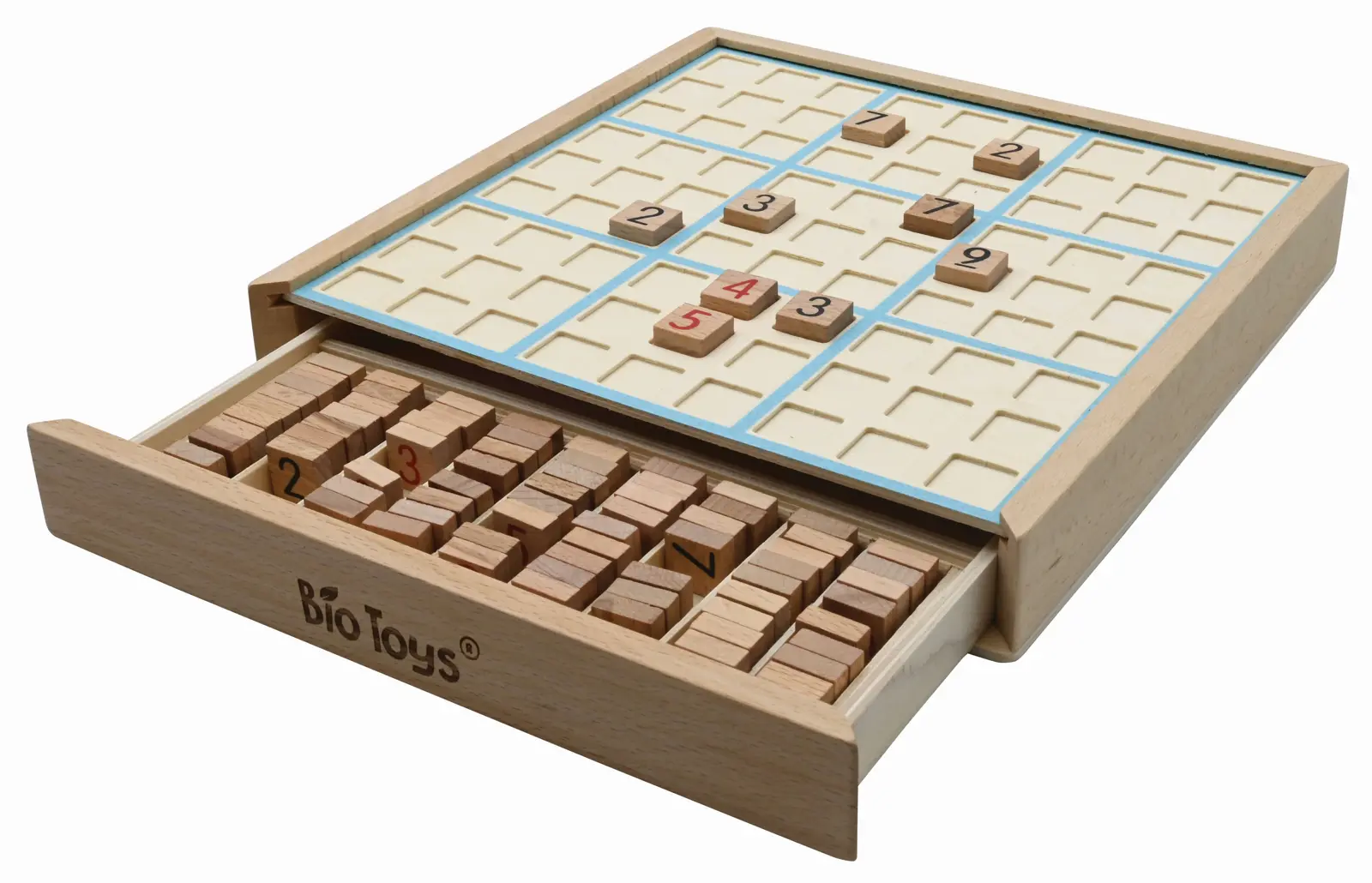 Jogo De Sudoku Em Madeira