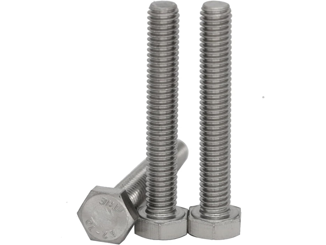 Miuytrn M8 * 130/140/150 M8x130/140/150 Parafuso De Aço Inoxidável