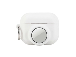 Capa Protetora De Silicone Completa E Resistente A Quedas Para Airpods Pro 2 / Airtag 2 Em 1