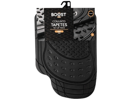Conjunto de 4 Tapetes BOOST (PVC - 65 x 47cm Tapetes Dianteiros -  45 x 43,5cm Tapetes Traseiros)
