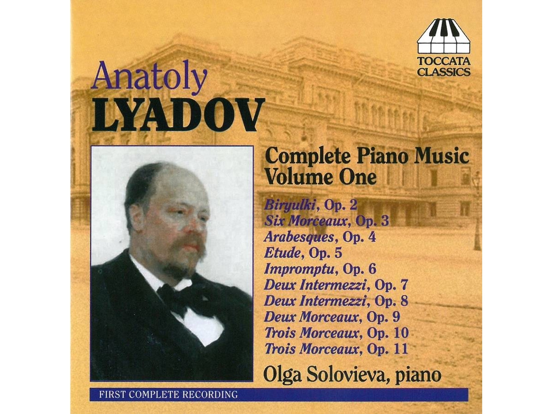 CD Solovieva,Olga - Lyadov Piano Music Vol.1 (1CD)