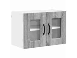 Conjunto 1 Armário De Cozinha Vidaxl Cinzento Derivados De Madeira (60 X 31 X 40 Cm)