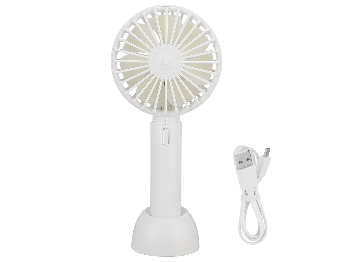 Ventilador Portátil Usb Recarregável Mini de Mão