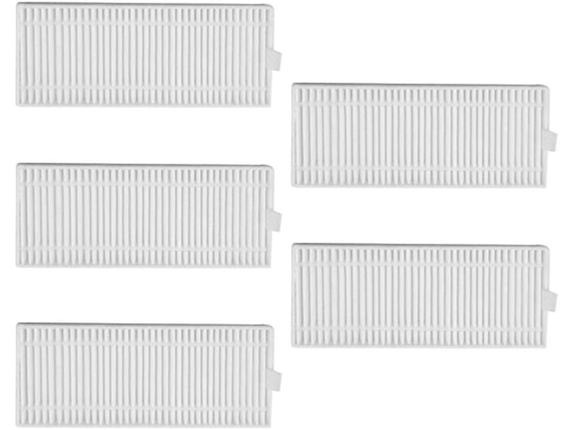 Conjunto De 5 Filtros Para Aspirador Pó Robô Grundig Vcr 4230, 6230 E