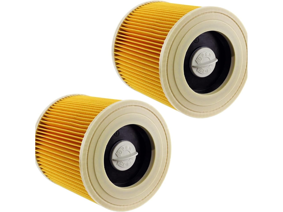 Cartuchos de Filtro Premium para Aspiradores Pó e Água Karcher Wd2, Wd3, Mv2 e Mv3 BRILVIBERA