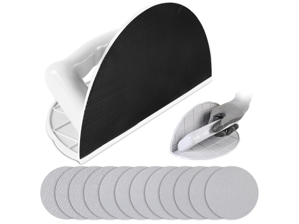 Lixadeira de Canto AQUAFORGE, para drywall, com velcro