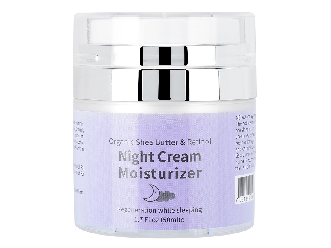 Creme Facial Noturno Hidratante Anti-rugas 50g