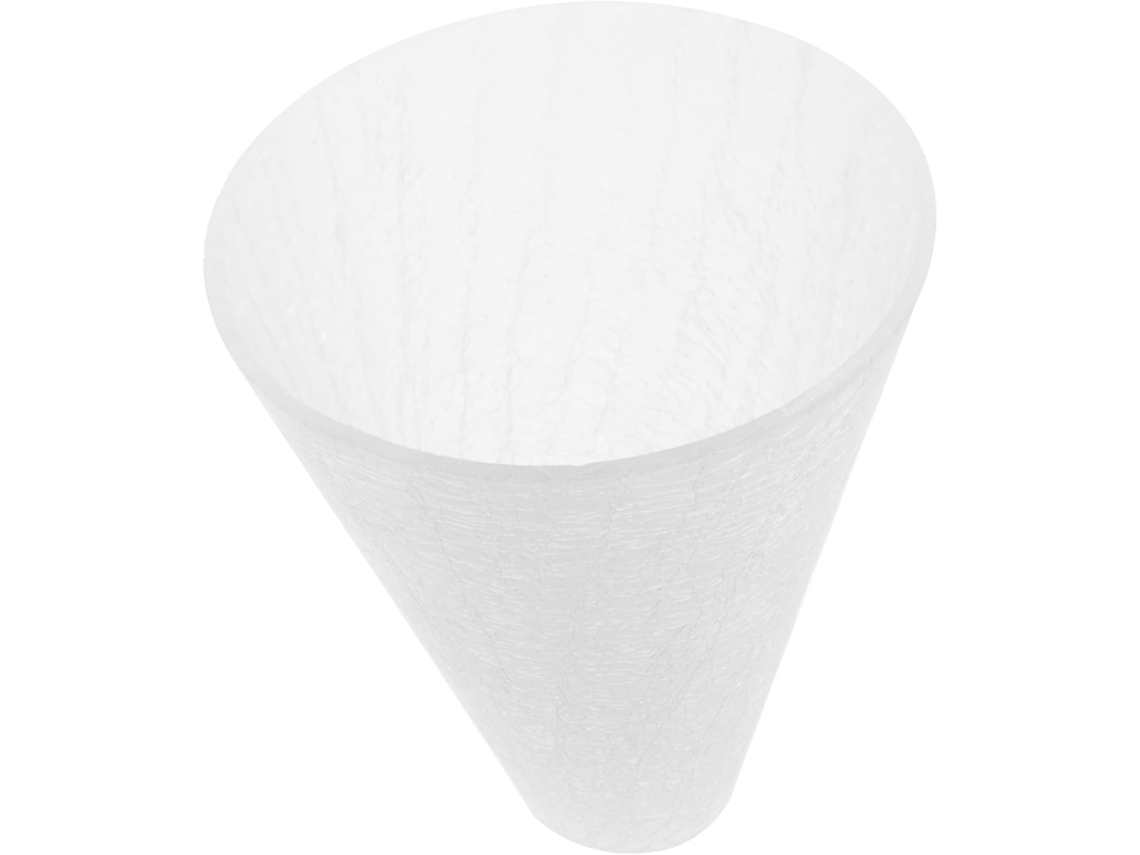Abajur De Vidro Fosco Para Luminária Pendente - Acessório Decorativo Para Sala De Estar E Quarto
