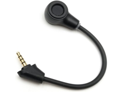 Microfone Sem Fio Com Luz, Microfone Boom Em Abs Iluminado Para Jogos Contínuos, Compatível Com O Headset
