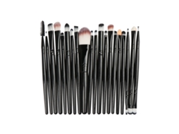 Pincéis Maquiagem Base Sombra Olhos Conjunto Completo