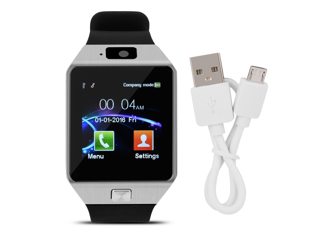 Smart Watch EOOCOO (com Slot para Cartão Sim, Conectividade Bluetooth)