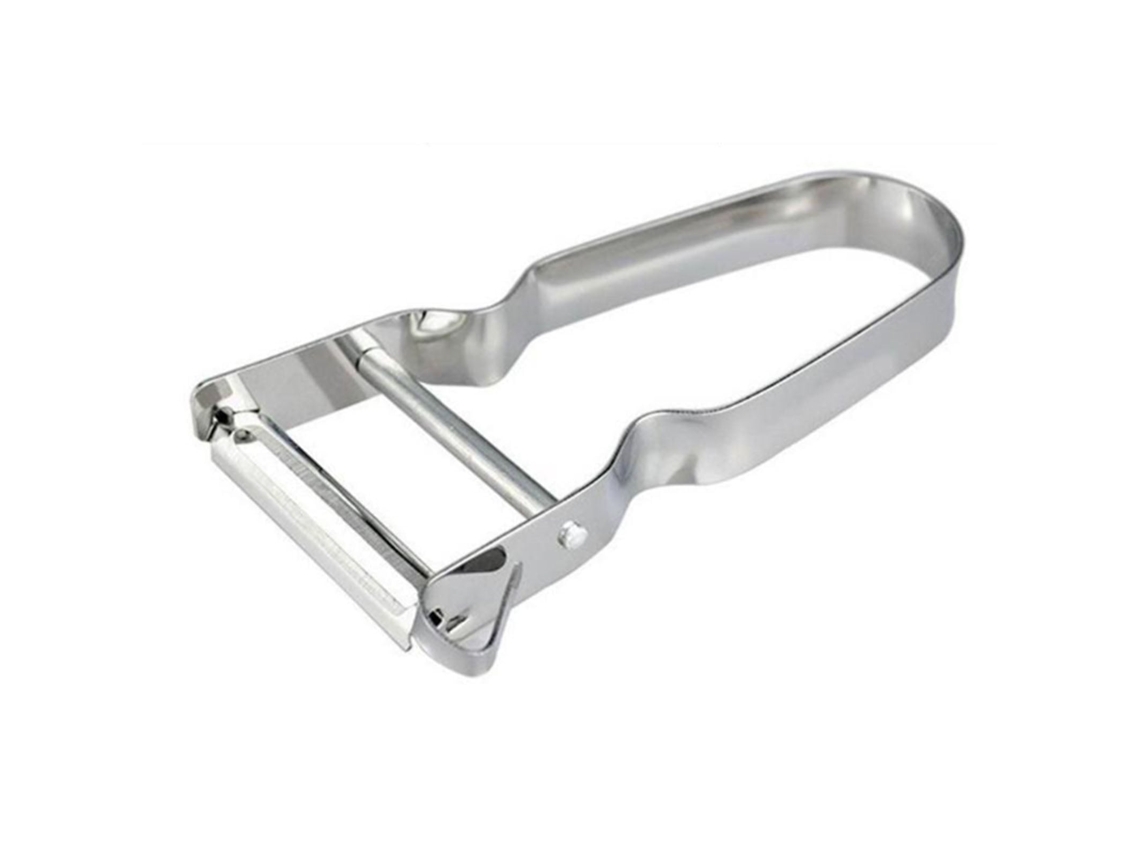 Descascador Inox LAXISCREED U Ergonômico Cozinha Prata
