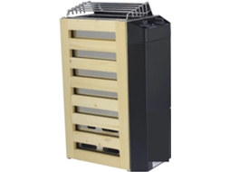 Aquecedor de Sauna Doméstico SFUSHOS Pequeno em Aço Inoxidável, Controle Interno, Função Anti medo