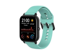 Pulseira de Relógio Silicone Macio para Amazfit Gts4 Mini Smartwatch com Substituição Cor Sólida e T Amanho S Apto GOKOCO
