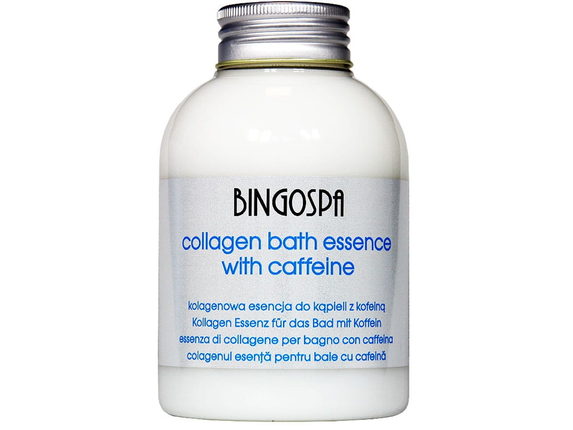 Revitalizing Collagen And Caffeine Bath Essence, 500ml Bingospa