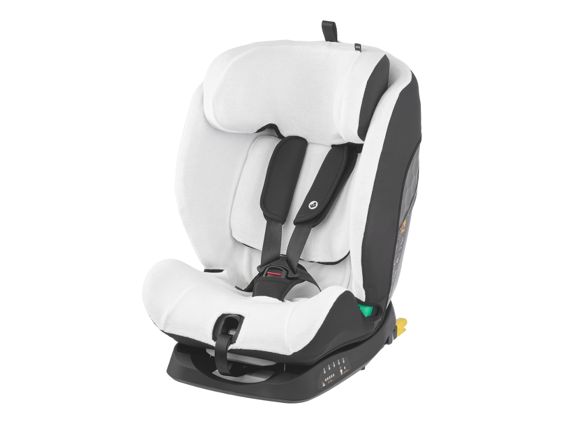 Forra de algodão orgânico para cadeira auto Titan iSize / Titan S iSize / Titan S Comfort iSize / Onyx MAXICOSI Natural White