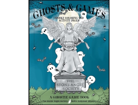 Livro Ghosts amp Games Spooky Coloring and Activity Pages for Kids de Dawn Bourdeau Milstrey (Inglês)