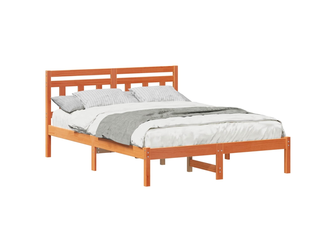 Estrutura da Cama Castanho 120 X 190 Cm MAISON EXCLUSIVE