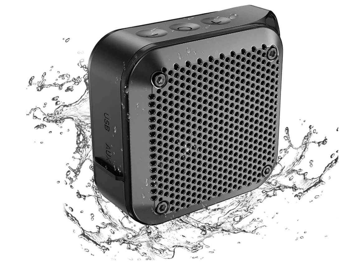 Alto Falante Bluetooth Portátil À Prova Dágua Alta Qualidade De Som Suporte Para Cartão Tf Sd 8 Horas Reprodução Mini Tws Bt525 Preto Yizhood