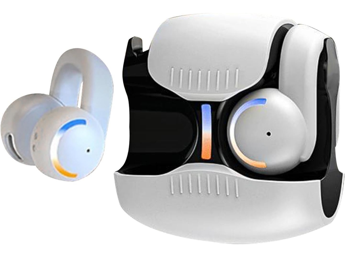 Fones De Ouvido Intra-auriculares Com Clipe Orelha, Condução Óssea E